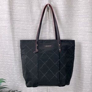 Vera Bradley Black Tote Preppy Poly